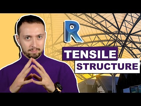 How to create Tensile Structure in Revit | Tutorial