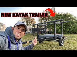 Building a KAYAK Trailer | DIY KAYAK Trailer Project