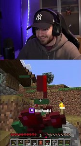 Mike makes fun of MiniPools stuttering 😭 #minecraft