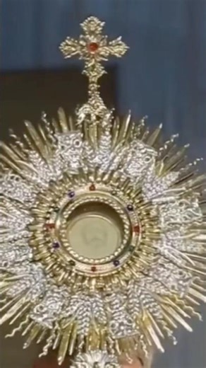 Real Blessing of JESUS in the Holy Eucharist #eucharisticmiracle #catholic #shorts #ytshorts #christ