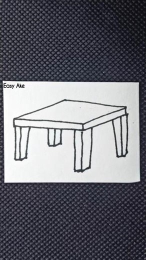 How to draw a table #easy