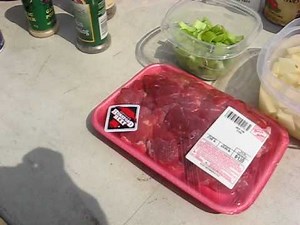 Dutch Oven Vegetable Beef Soup #1