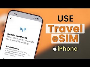 How to Use eSIM while Traveling Internationally with your iPhone! [Beginner's]