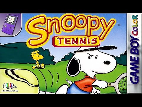 Longplay of Snoopy Tennis