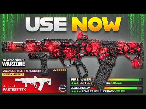 Use this *NEW* OVERPOWERED AR META LOADOUT in BO7 WARZONE! (Best Maddox RFB Assault Rifle in COD)