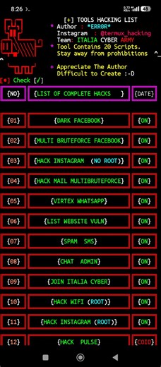 50K views · 788 reactions | Termux & Kali Linux tools সব টুলস কাজ নাও করতে পারে। #blackbd #termux #kali #linux #cybersecurity | Blackbd | Facebook