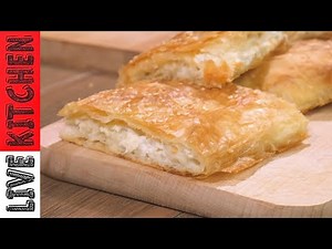 Τυρόπιτα εύκολη με Αλλιώτικη τεχνική του Πάνου - Μια εύκολη τυροπιτα για παιδιά | Live kitchen