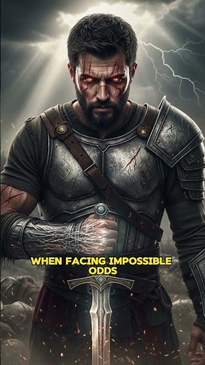 This Warrior Held His Sword Until It Stuck to His Hand