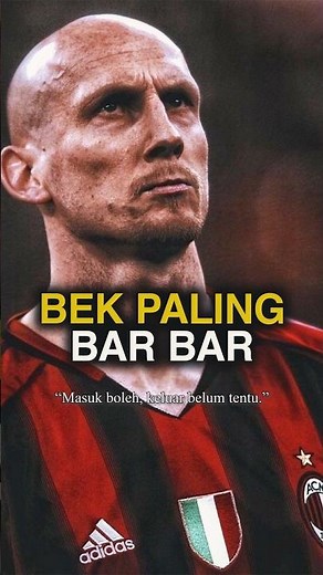 Jaap Stam who makes strikers lose their nerve