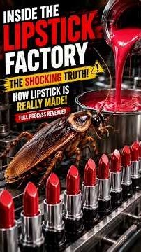 Inside a $50 Million Lipstick Factory 💄 | The Shocking Step-by-Step Lipstick Making Process