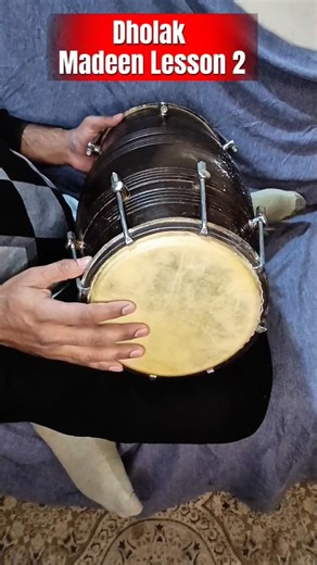 Madeen Lesson 2 | Dholak Bajana Seekhein | Beginner Dholak Tutorial | Indian Rhythm Class