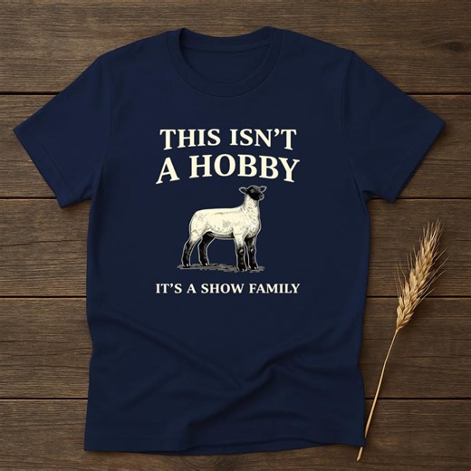 Sheep Show Family T-shirt, Livestock Gift, Agriculture Tee - Etsy