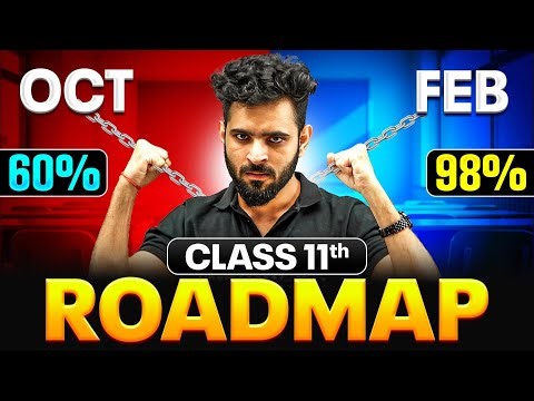 Class 11 Study Plan October to February | How to Score 98% in Exams 2025-26