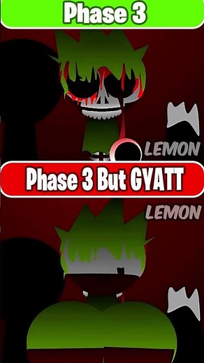 Incredibox Sprunki Phase 3 Vs Sprunki Phase 3 But GYATT Version