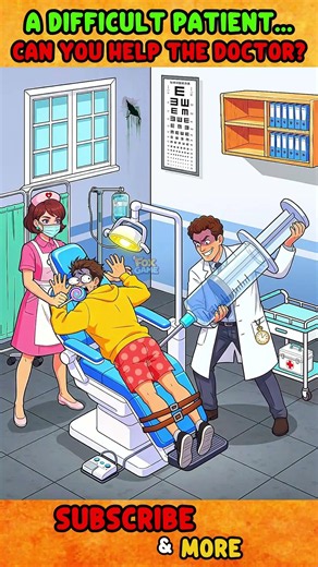 😡 An unruly patient... Can you help the doctor? #games #gameplay #funny