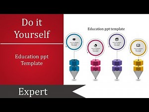 How to create an Education Powerpoint Template.