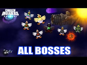Chicken Invaders Universe: All Bosses (Redone) 2020