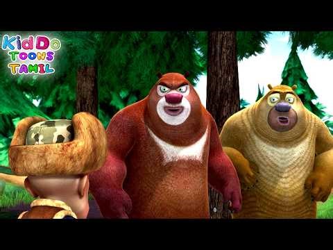 Animated Bablu Dablu Funny Cartoon Stories | B&D Forest Frenzy Tamil Compilation |Kiddo Toons Tamil