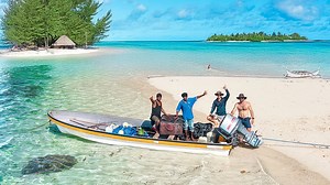 Sharks below, storms above – a wild day at Big Fish Reef