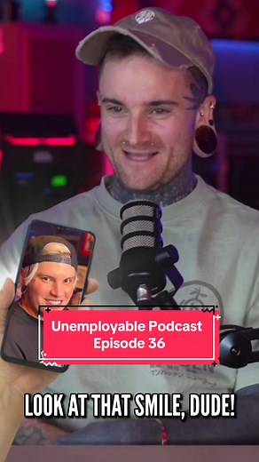 @jptronwalker smile makes me almost want to smile. #unemployablepodcast #fyp #foryou
