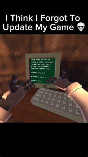 I Forgot To Update My game #gorillatag #gorillatagquest #gtag #vr #oculus #quest3s #shorts #youtuber