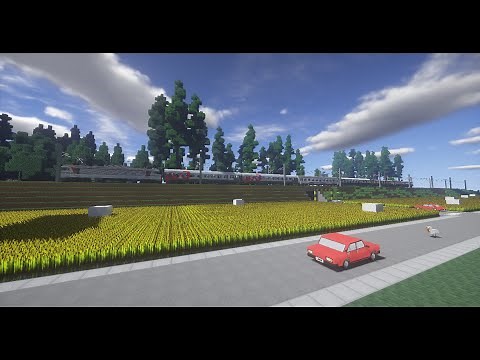 [Minecraft] Real Train Mod - Srt European Pack Update(210718)