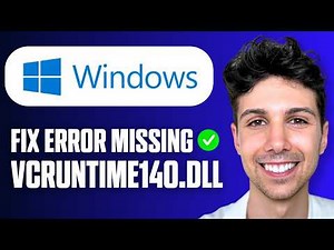 How To Fix Missing VCRUNTIME140.dll Error on Windows 10/11 (Easy Guide 2026)