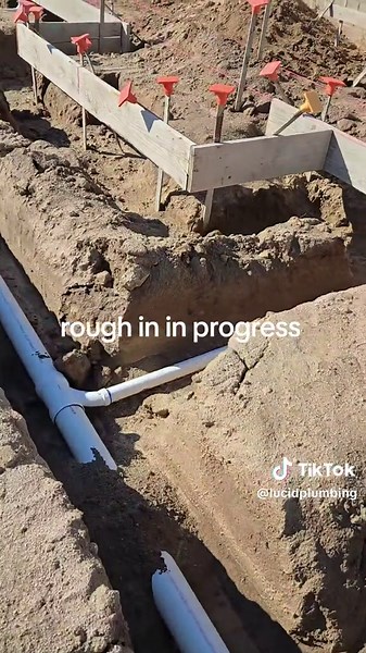 rough in #lucidplumbing #roughplumbing