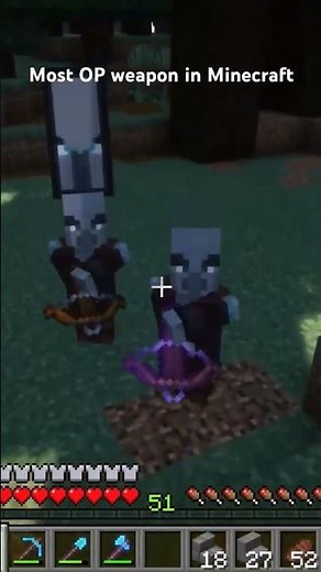 The GLAIVE in MINECRAFT DUNGEONS WEAPONS mod. Most OP weapon in Minecraft #minecraft ‎@64bitRick