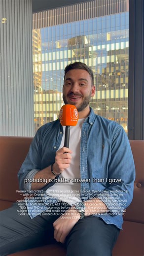What would you do if your morning coffee won you $10,000? With Cashback Moments, ING customers have the chance to make their everyday spending even more rewarding. Now that's spends with benefits. T&Cs apply. | ING Australia