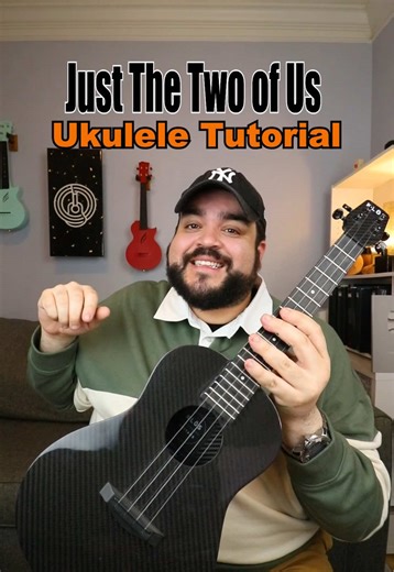 How to play Just The Two Of Us with this easy Ukulele Tutorial 🎸 #ukuleletiktok #ukuleletutorial #justthetwoofus #ukulele