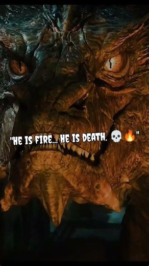 The Magnificent... 💀🔥 #shorts #thehobbit #smaug#lordoftherings #middleearth