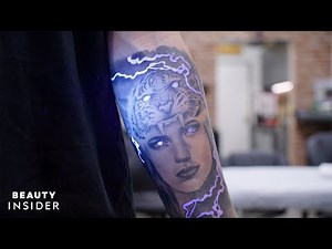 Tattoo Artist Specializes In Realistic UV-Light Tattoos | Beauty Insider