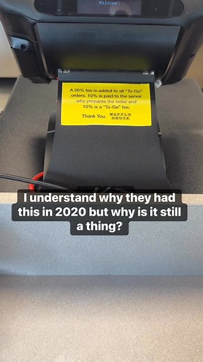 The only food chain that enforces a 20% tipping fee for carryout orders | Captain T. Roll