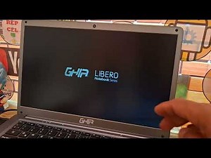 Como formatear Ghia Libero Notebook Series LH414CP Entrar a Bios