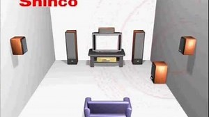 Проверка Акустики ( 5.1 ) TEST SHINCO 5.1