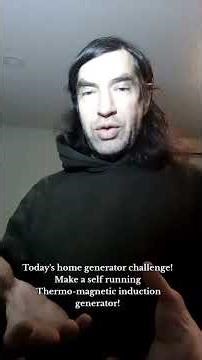 Make a Thermo-magnetic induction Generator at home!