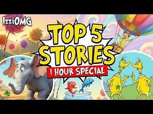 Top 5 Dr. Seuss Stories | Horton Hears a Who, Places You’ll Go & More! (1 Hour Read Aloud)