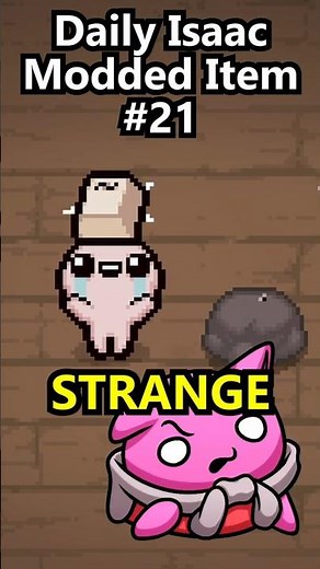 This CRAZY Isaac Item Grants INFINITE HEALTH? (Daily Modded Item #21) #gaming #isaacrepentance