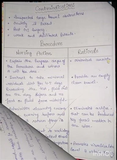 #Procedure on-preparation of patient and Assisting with Barium Enema #preparationofp.tforbariumenema