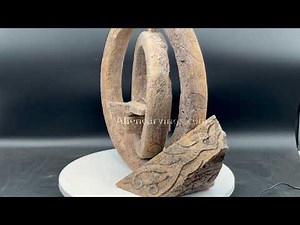 Ancient stone light vehicle? Discovered in Tula Mexico 2025