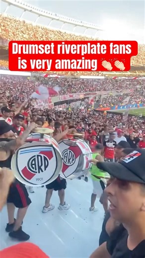 River Plate Fans’ DRUM SET is PURE MAGIC! Best Sound in Football Atmosphere