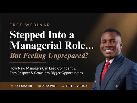 Stepped Into a Managerial Role… But Feeling Unprepared? | Full Webinar Replay