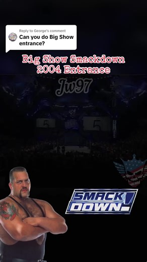 Replying to @George big show entrance #foryou #foryoupage #fyp #wweraw #bigshow #wwebigshow #wrestlemania #viral #trend #trending #tracking #blowthisupplease #blowthisupforme #wwefans
