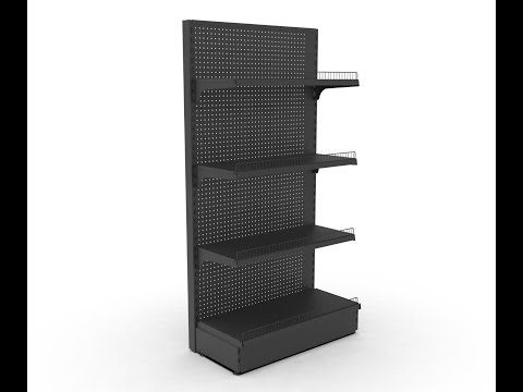 How to Assemble a Single-Sided Retail Shelving Gondola (Step-by-Step Guide)