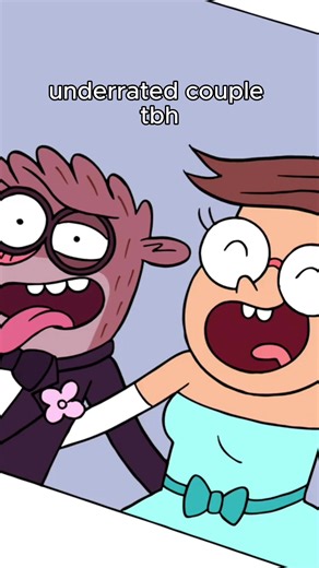 against all odds: them #regularshow #rigby #eileen #rigleen #cartoonnetwork