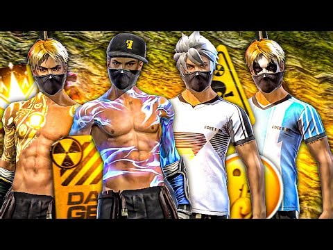 FREE FIRE MELHORES COMBINAÇÕES DE ROUPAS