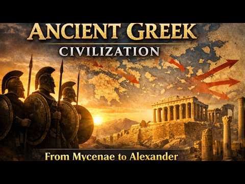 Ancient Greek Civilization (c. 1600 Year BCE – 146 Year BCE) | Complete Historical Documentary