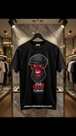 Red Skull Culture #fyp #foryoupage #clothing #fashion #music #musica #viral #trending #dance #tshirt