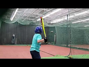 First time hitting off pitching machine (30-40 Mph)